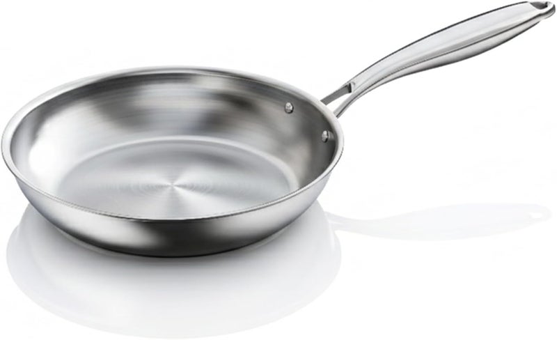 Prestige Tri Ply Stainless Steel 9 Pcs Cooking Set | Induction + All Hob Suitable | Pots and Pans Set - Image 3